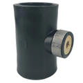 1-1/4" SKT x 1-1/4" SKT x 1/4" FPT Fusion Adapter Tee