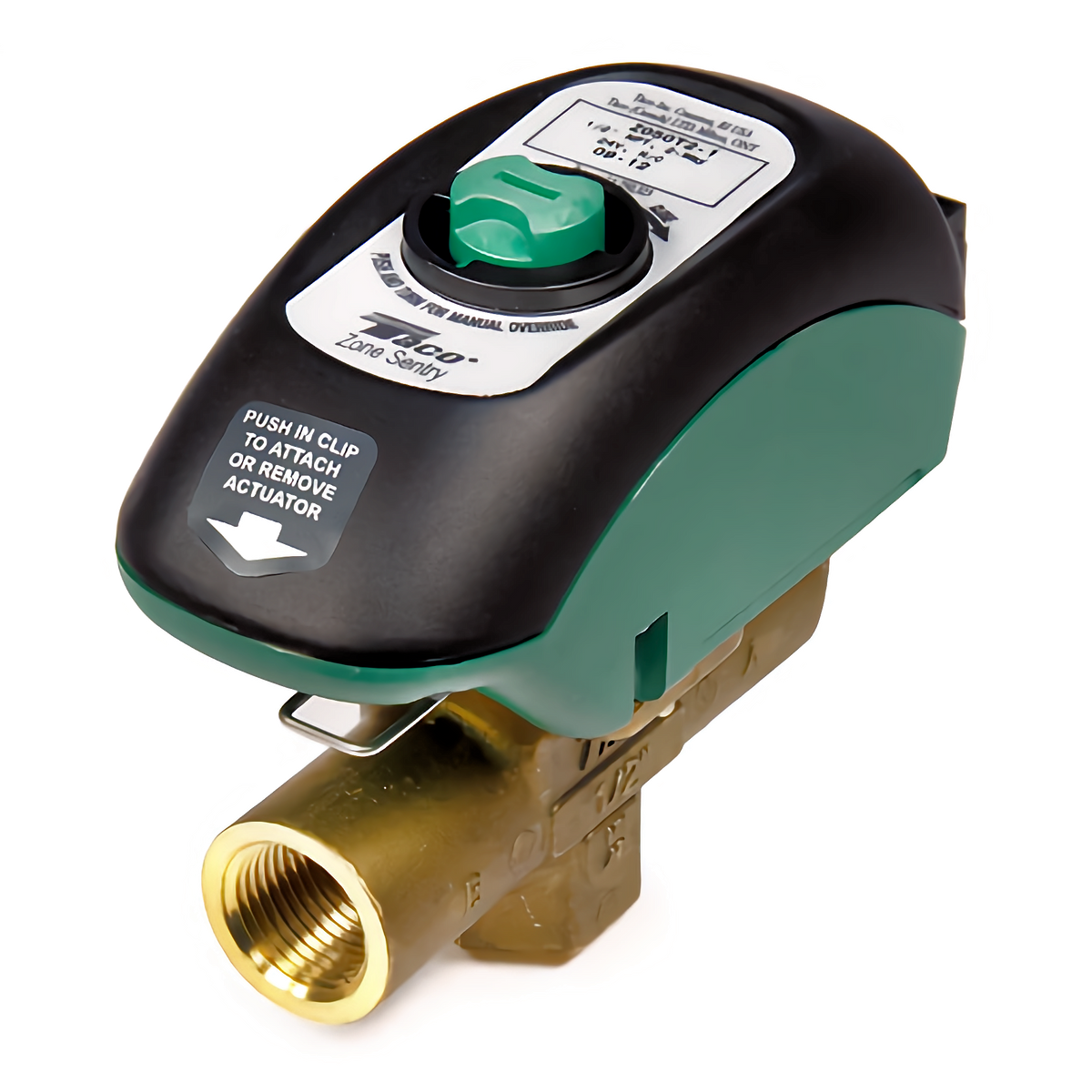 1/2" 2-Way, NPT, 24 VAC, Normally Closed, Sentry Zone Valve w/ End Switch