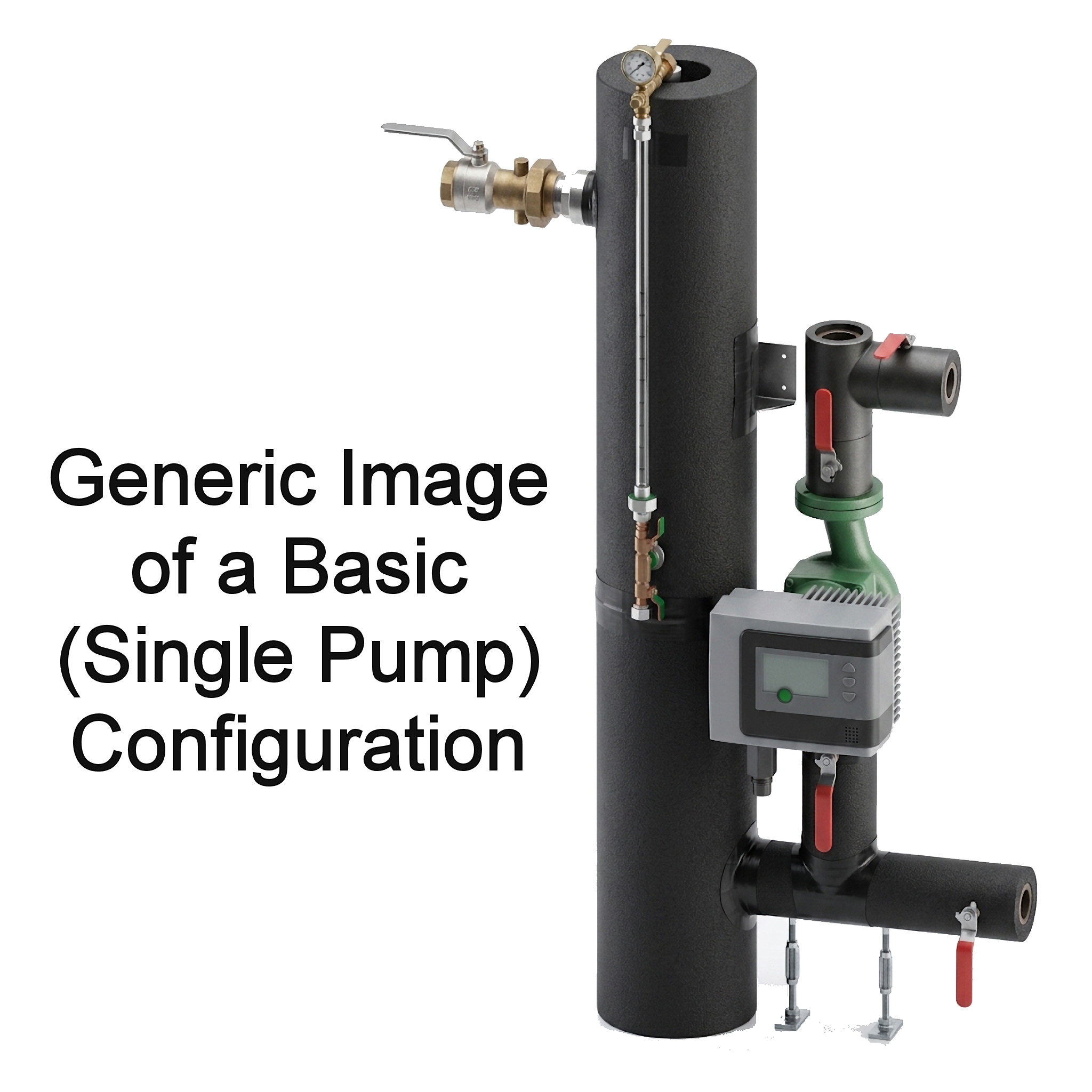 10-185 gpm Basic Variable Speed GX Flow Center with a WILO MAXO 3x3-52, a 8" Canister and 3" FLN Inlet & 3" FLN Outlet
