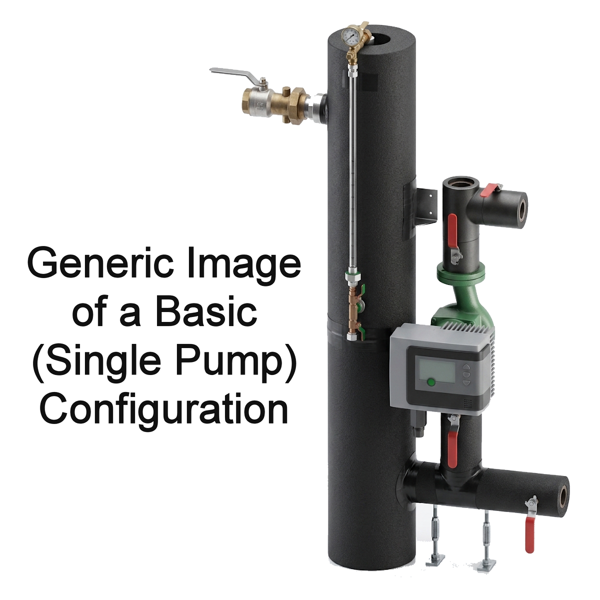 5-92 gpm Basic Variable Speed GX Flow Center with a WILO MAXO 2x3-50, a 8" Canister and 2" FPT Inlet & 2" FPT Outlet