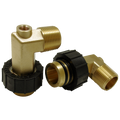 Flo-Link x 1" MPT Elbow w/ fitting for PT Port (Set of 2)