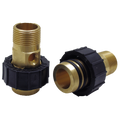 Flo-Link x 1" MPT with 1/4" PT port