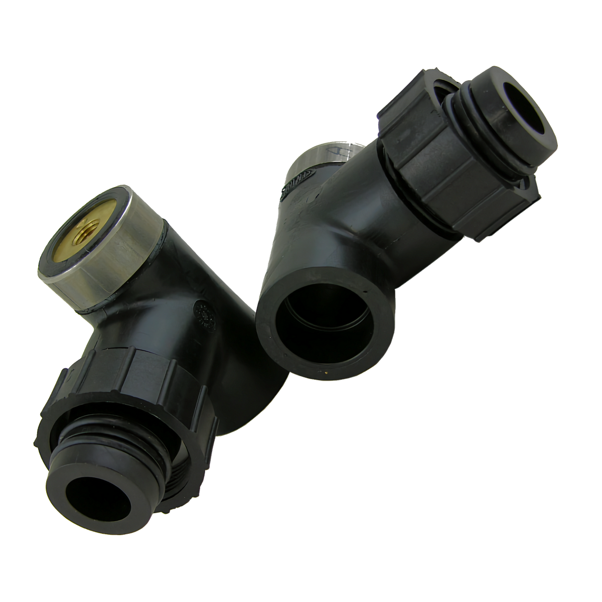 Flo-Link x 1" SKT Tee w/ 1/4" FPT Fitting Set  (Set of 2)