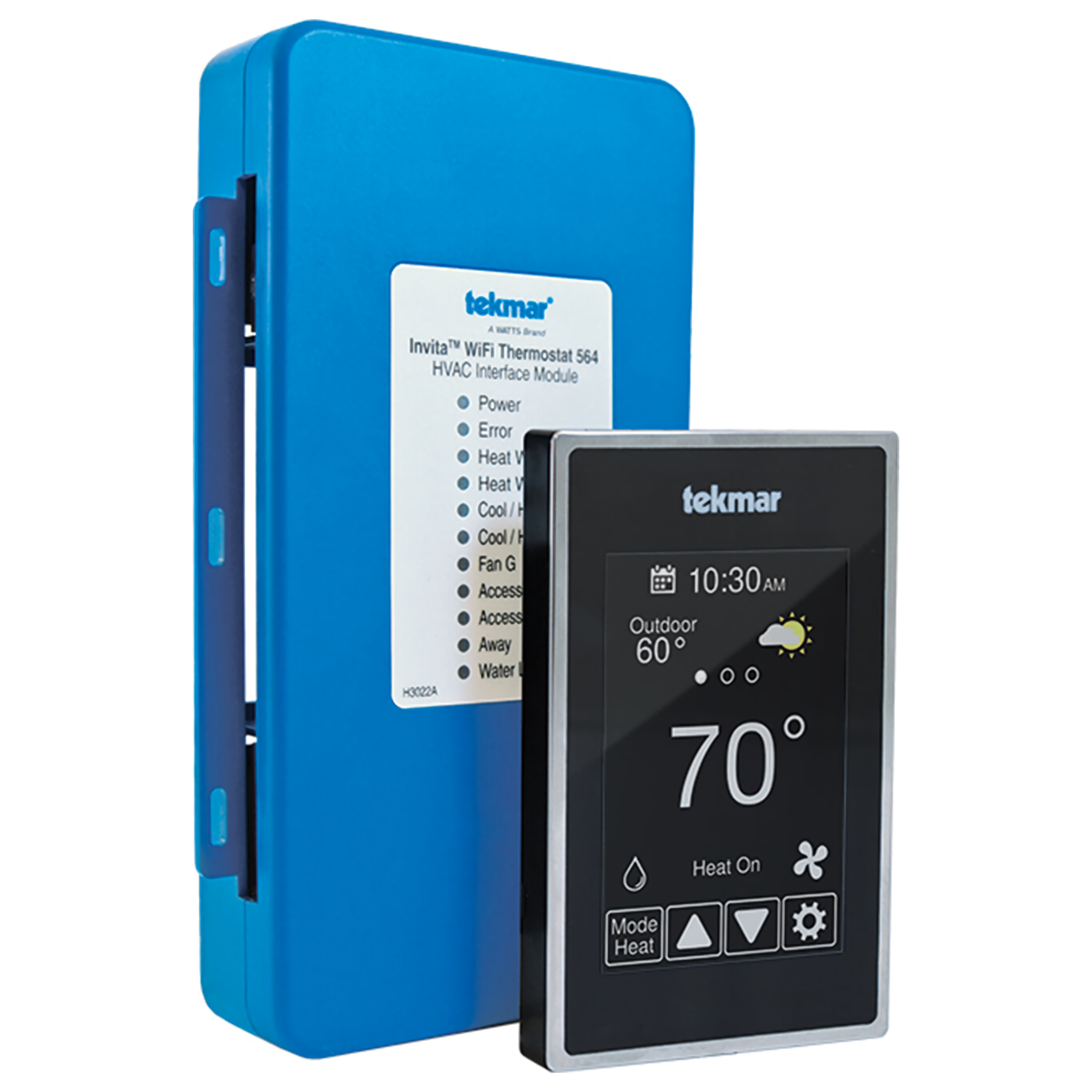 tekmar 564B Black WiFi Thermostat Two Wire Invita (LIMITED INVENTORY)