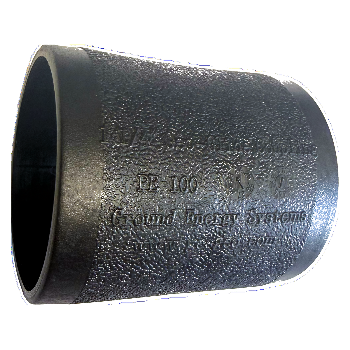 Geo-Glide 1-1/4" x 1-1/4" HDPE Socket Fusion Thin Wall Coupling