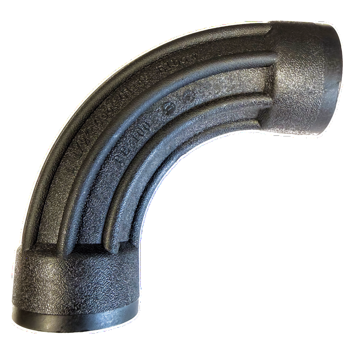 Geo-Glide 1-1/2" x 1-1/2" 90 Degree HDPE Socket Fusion Sweep Elbow