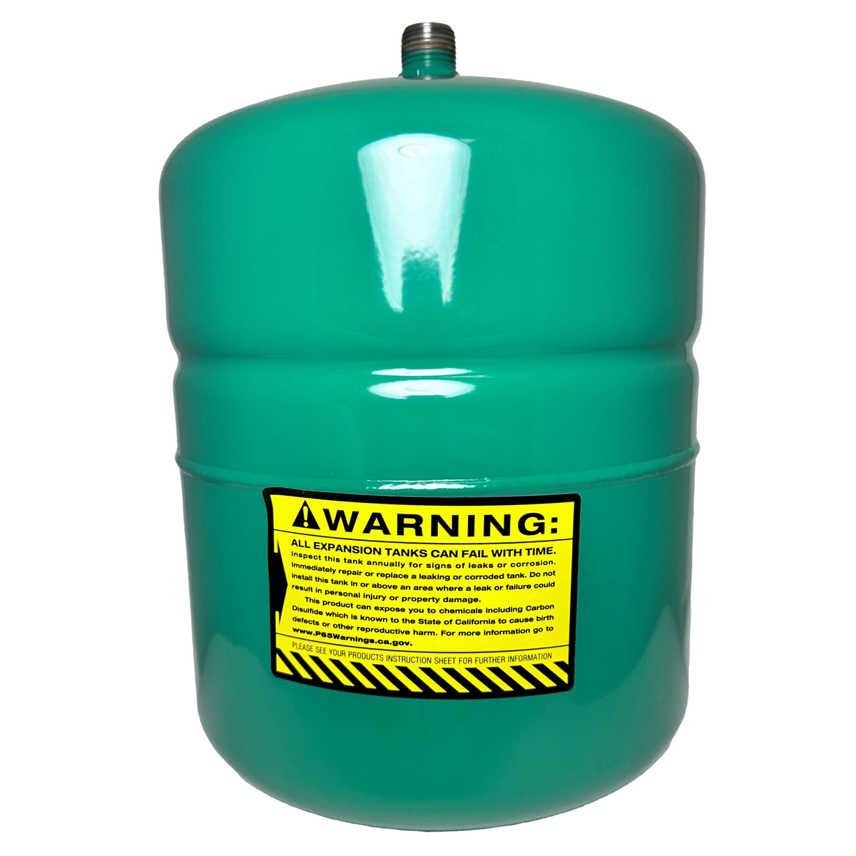 Expansion Tank, Non-ASME, 2.1 GAL, 1/2" MPT