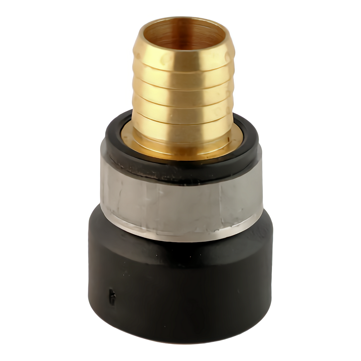Socket Fusion Hose Barb Adapter - 1-1/4" PE Fusion x 1" Hose Barb