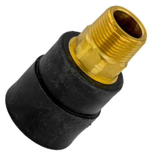 1" Socket Fusion x 3/4" MPT IPS Male Adapter