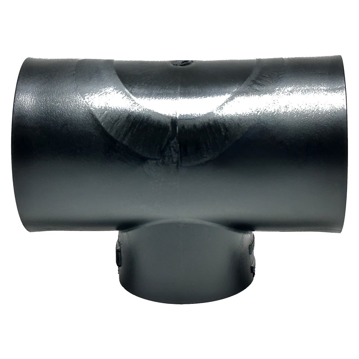 Socket Fusion Reducer Tee - 1-1/4" x 1-1/4" x 1" PE Fusion
