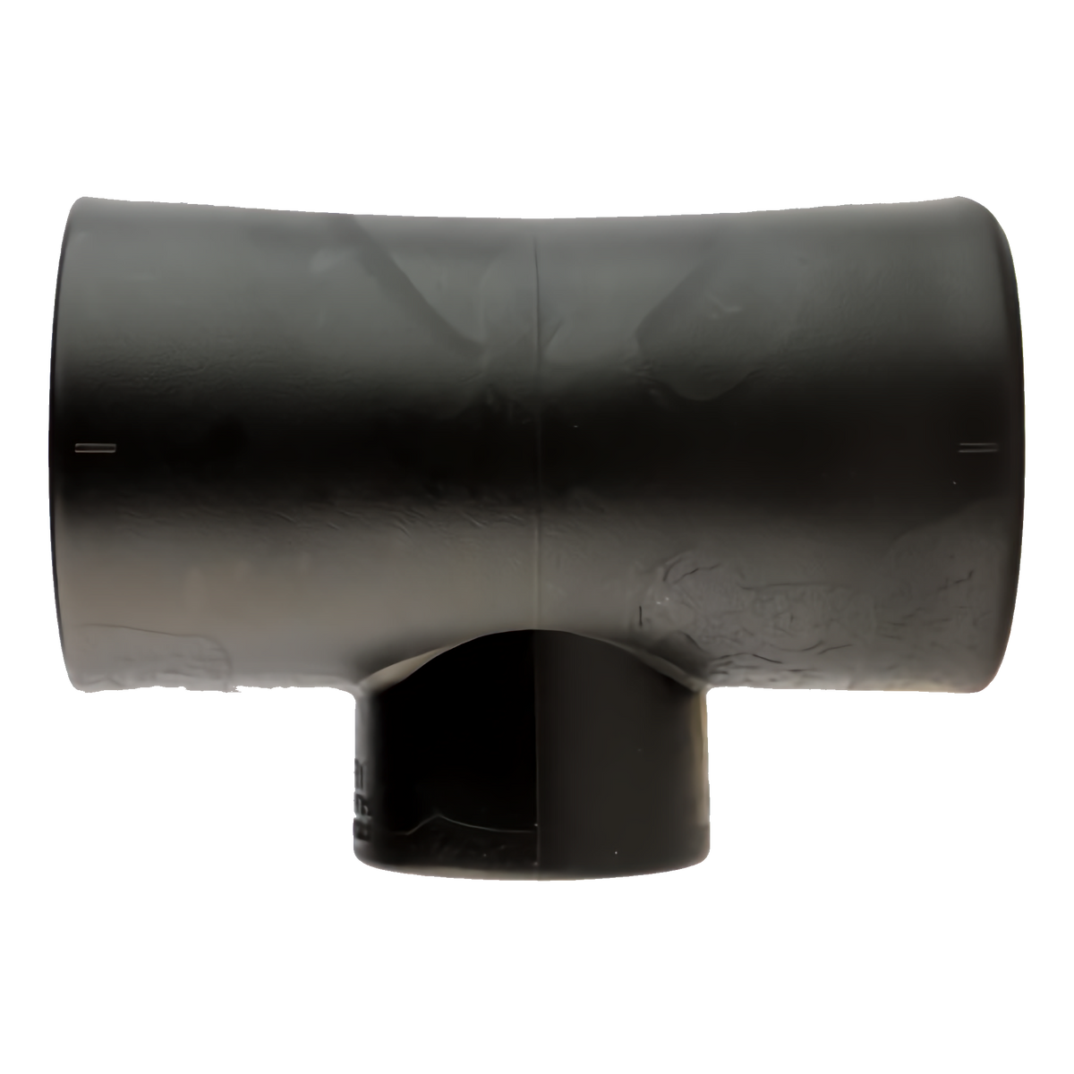 Socket Fusion Reducer Tee - 1-1/2" x 1-1/2" x 1" PE Fusion