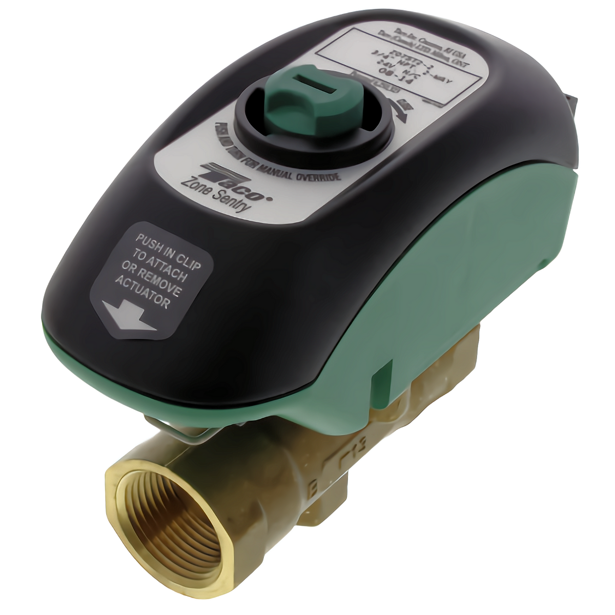 Taco Z075T2-3 3/4" 2-Way Zone Sentry Valve, Normally Closed, Threaded (24 VAC w/ End Switch)