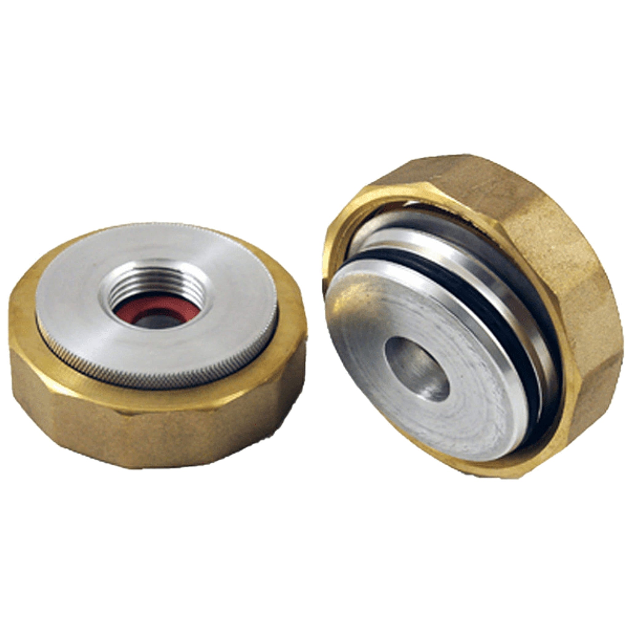 Flo-Link XL Transition Fittings - 1” Female Garden Hose (Set of 2) - SKU GF3485 - Phoenix Energy Supply
