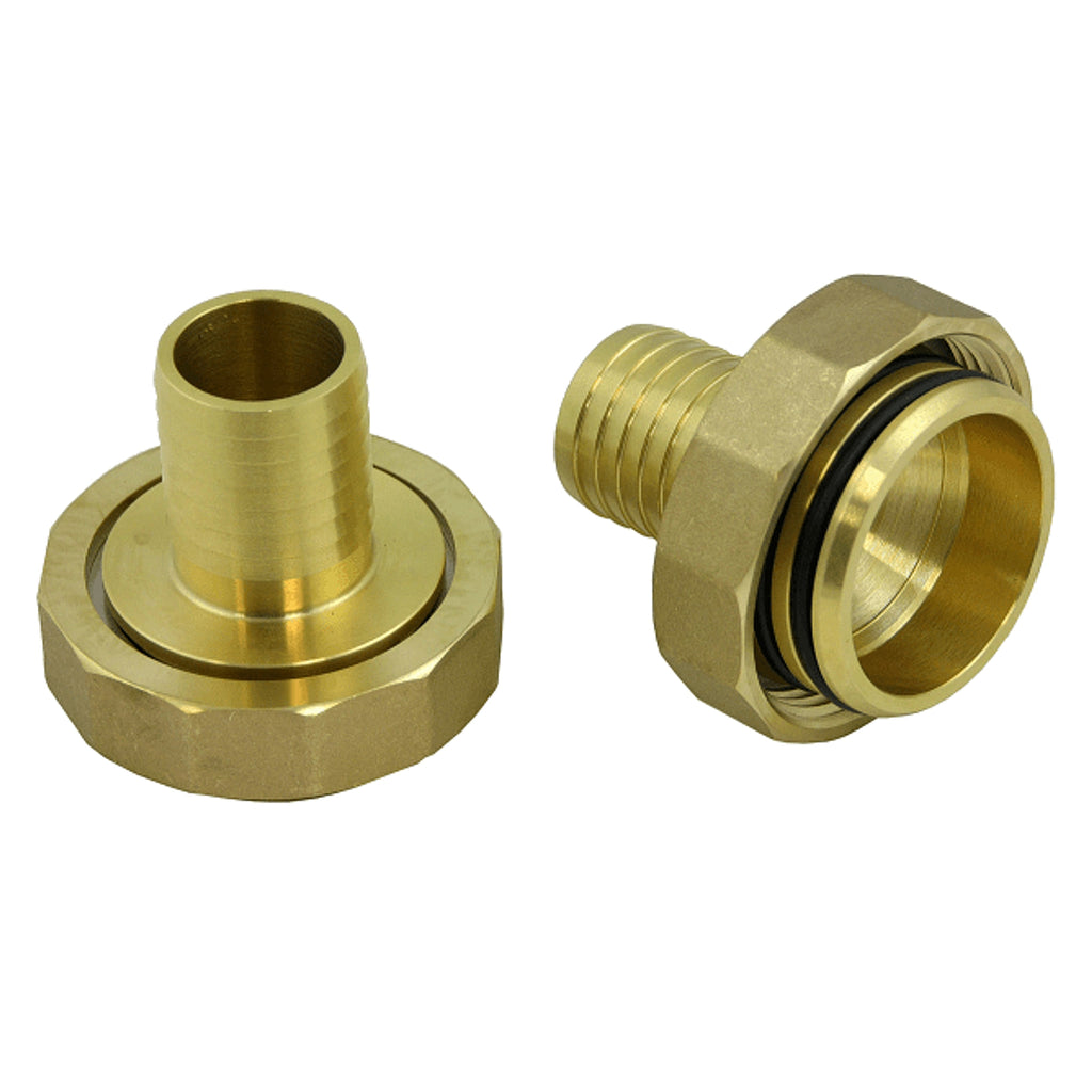 Flo-Link XL Transition Fittings - 1-1/4” Hose Barb (Set of 2) - SKU GF3652 - Phoenix Energy Supply