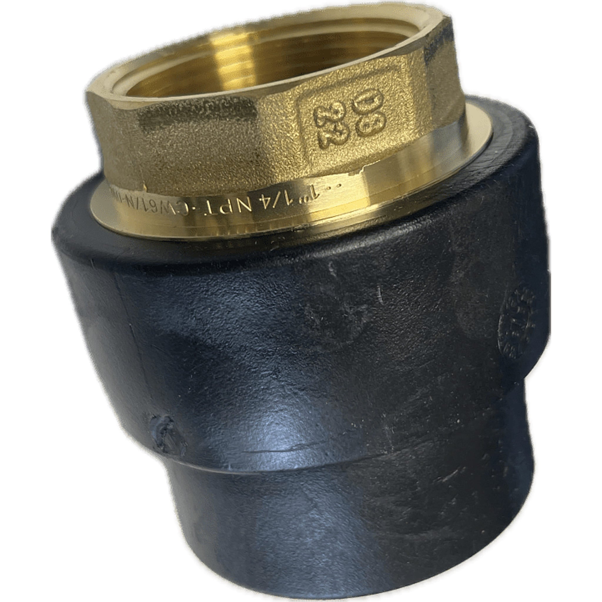 Socket Fusion to Brass Female Adapters - 1 1/4", 1 1/4" - SKU SPFA66 - Phoenix Energy Supply
